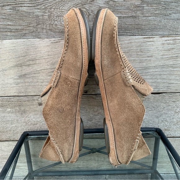 Olukai Moloa Kohana Shoe Mens 13 Convertible Slip On Comfort Suede Perforated - Picture 11 of 16